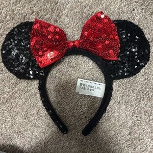 Disney Parks Sequin Mouse Ears Headband